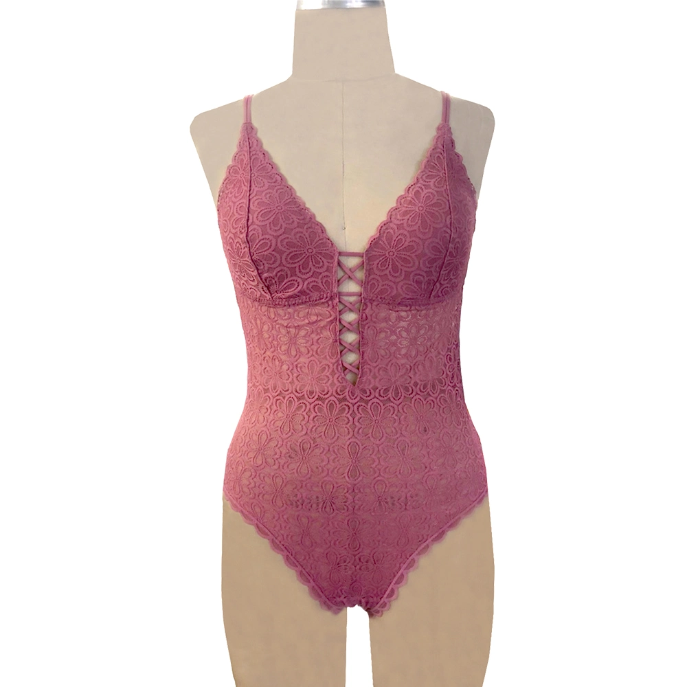 Lace Bodysuit Wirefree Lingerie